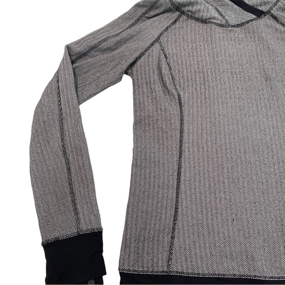 Lululemon Think Fast Hoodie Pullover Herringbone - Picture 5 of 8